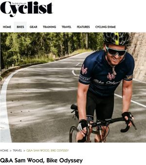 Q&A Sam Wood, Bike Odyssey