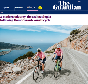 A modern odyssey: the archaeologist following Homer's route on a bicycle