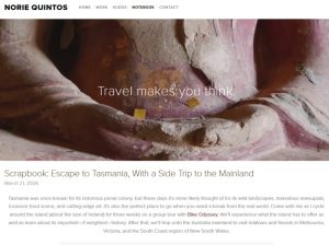 Travel makes you think