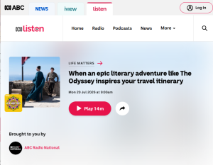 When an epic literary adventure like The Odyssey inspires your travel itinerary