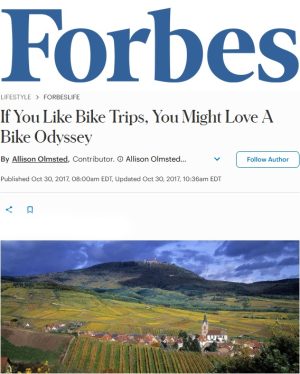 If you like bike trips, you might love a Bike Odyssey