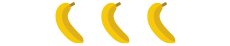 3 banana cycling