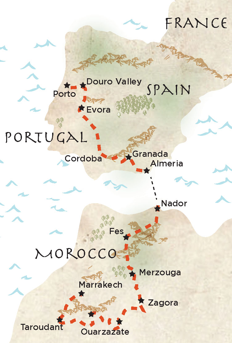 BIKE ODYSSEY World map Tours2019V3