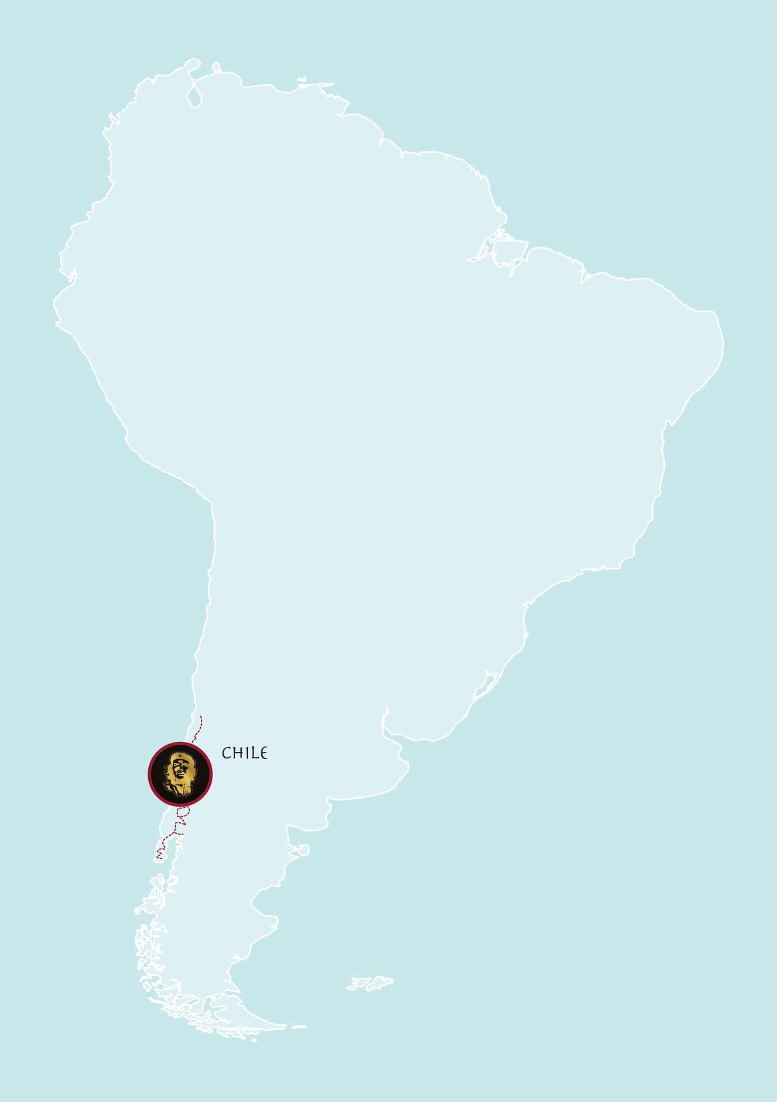Interactive map of Bike Odyssey's South America cycling tour routes