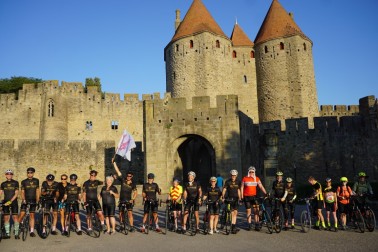 Group shot at Carcassonne