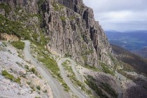 Jacobs Ladder Cycling Bike tour climb Tasmania switchbacks